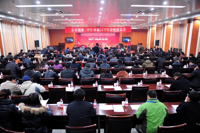 佛都照明公司召开新产品发布会