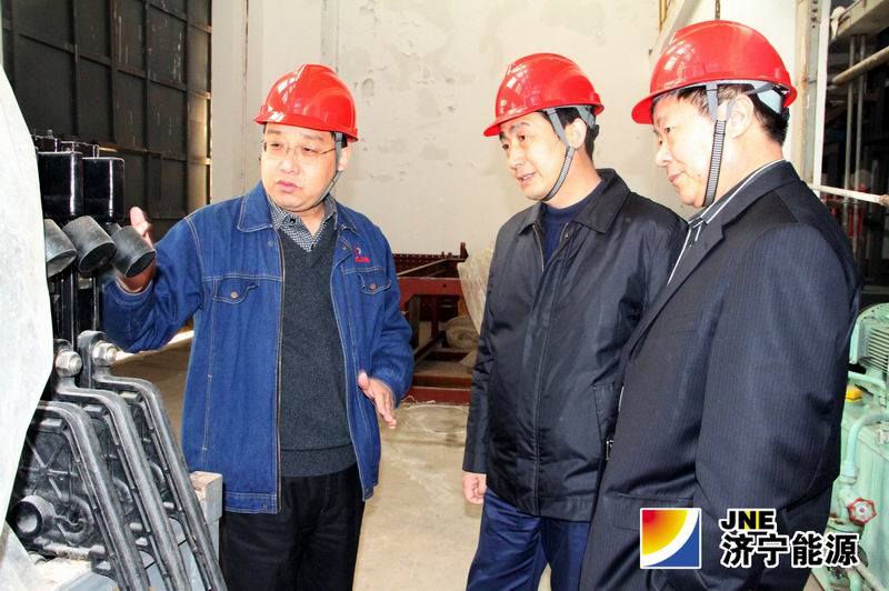 虢洪增到金威煤电视察指导