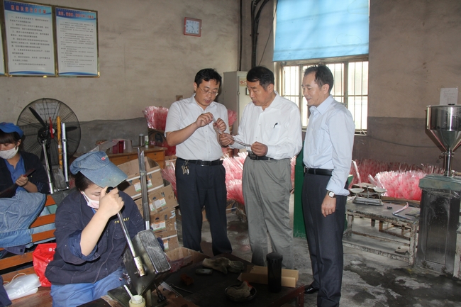 乔志猛同志到落陵调研时指出：落陵能够创出济能的昨天，也能够创出济能的明天