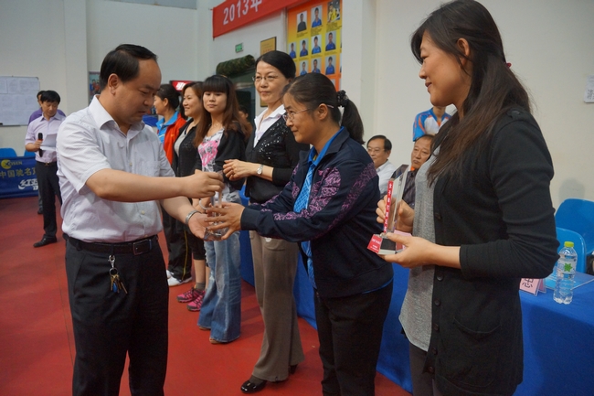 “义桥煤矿”杯乒乓球比赛胜利闭幕