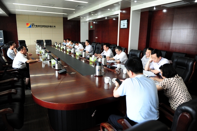 省煤炭工业局局长乔乃琛来集团公司调研指导工作