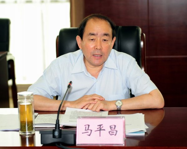 市委书记马平昌来集团公司调研