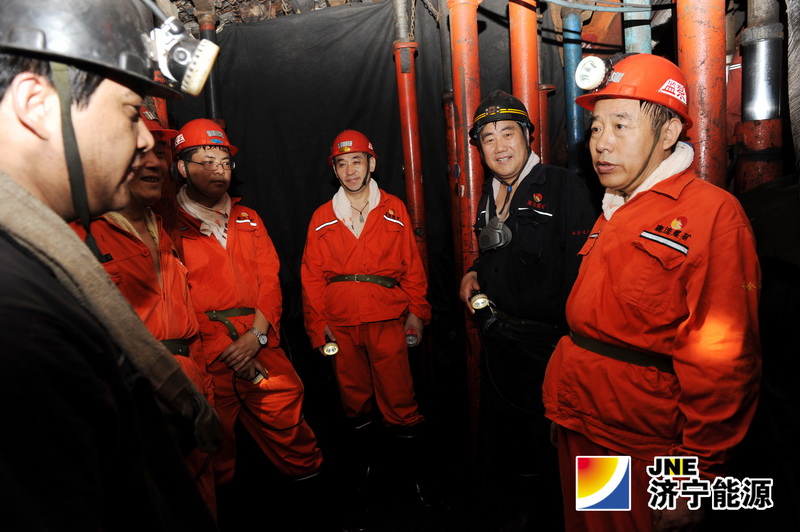 乔志猛到鹿洼煤矿检查指导工作