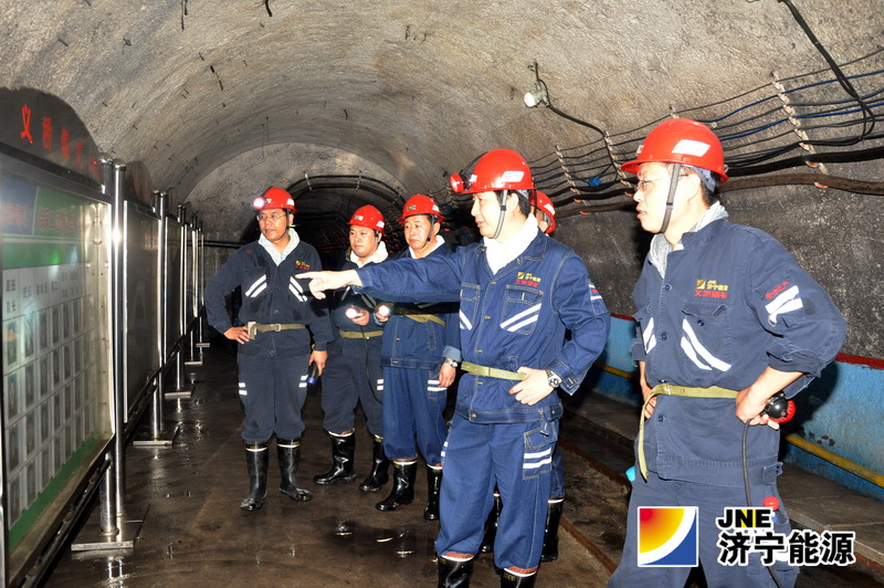 虢洪增到义桥煤矿检查指导工作