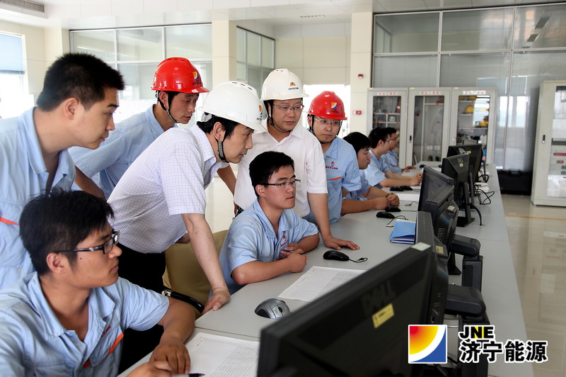 虢洪增到济矿民生热能检查指导工作