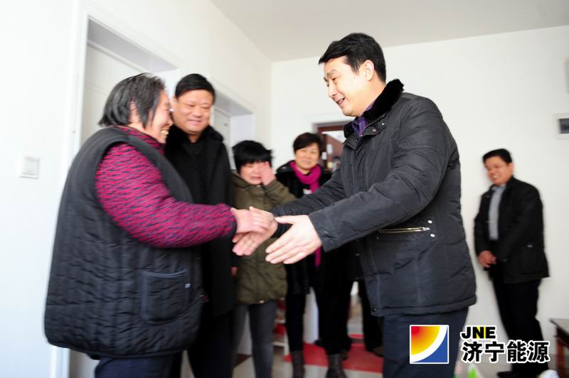 虢洪增到汶上县路林村困难户走访慰问