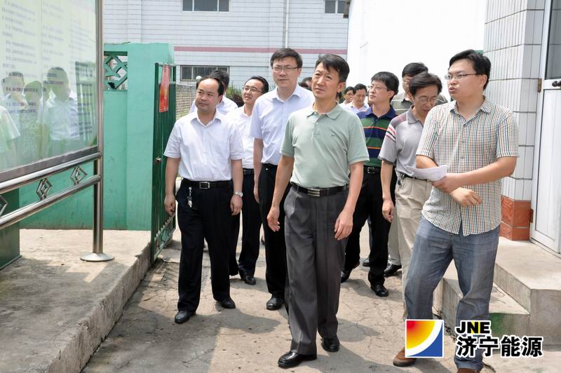 国家卫生部、环保部专家调研组到义桥煤矿调研环保工作