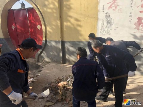 守初心，落陵盛源公司志愿者服务在行动