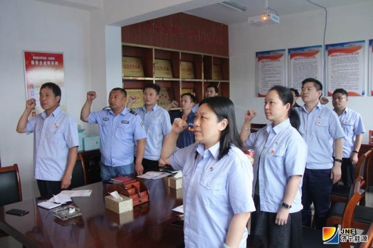 盛源公司为党员过“政治生日”