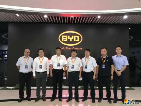 张广宇陪同丰家雷赴深圳比亚迪公司走访考察
