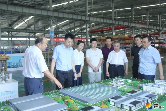 山东大学王琦教授到山东盛源公司考察交流