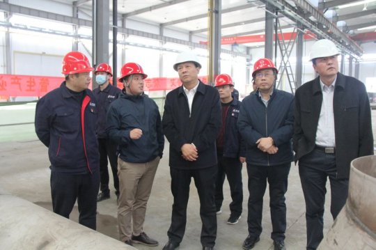张广宇到济宁能源精密制造产业园调研