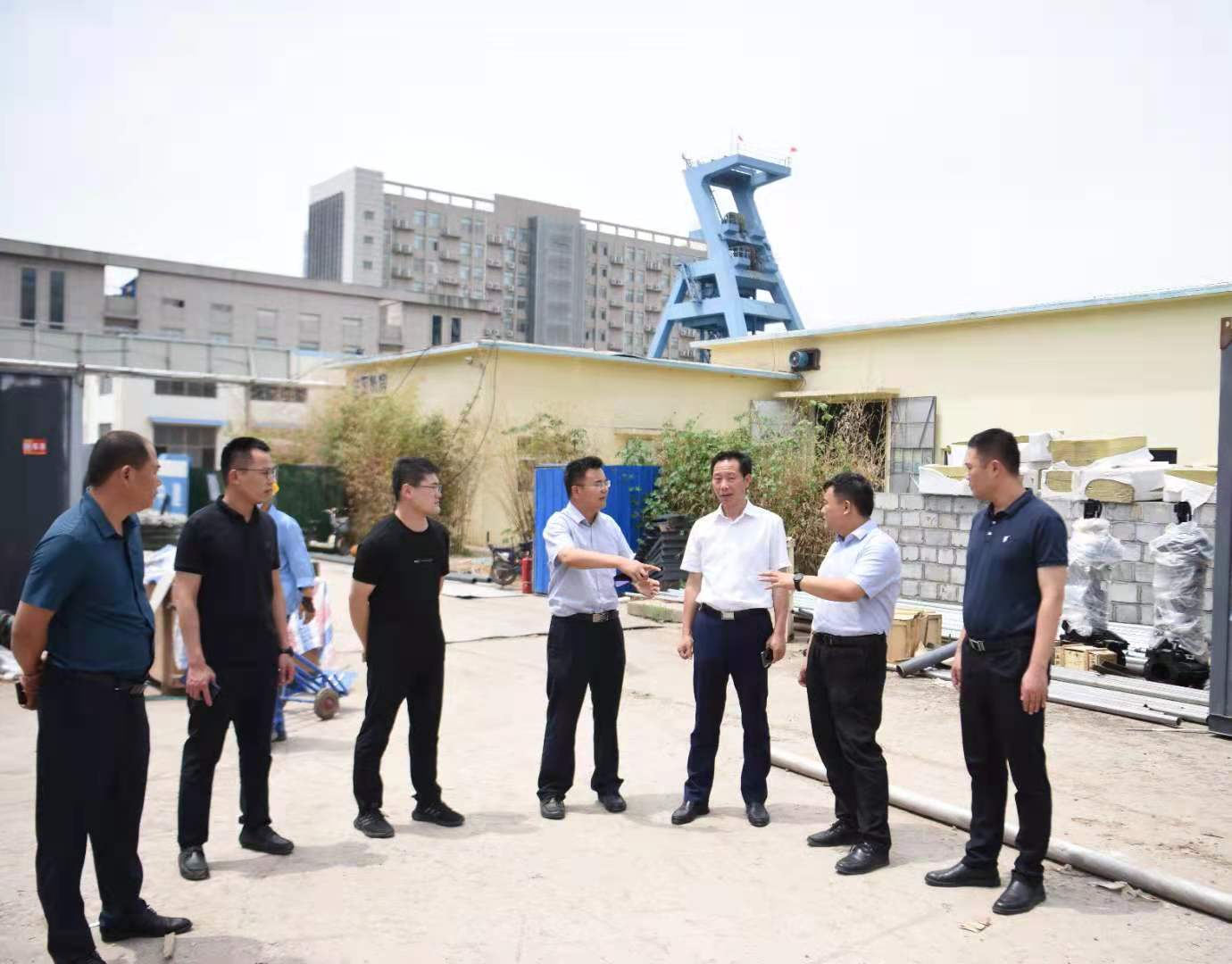 2021.6.7金桥煤矿：市委督导组到金桥煤矿检查指导工作（孙欢欢摄） (2).jpg