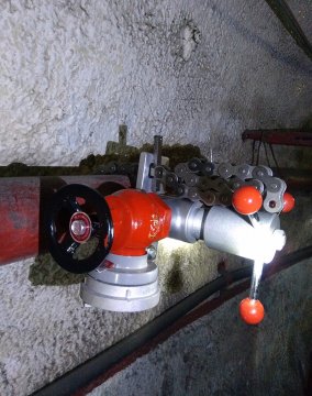 义桥煤矿防火工作再添新装备