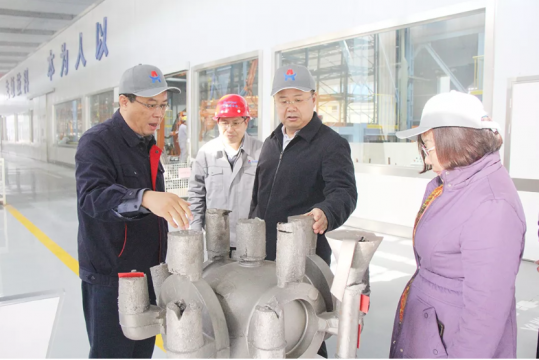 李明富到盛源公司相关企业调研指导工作