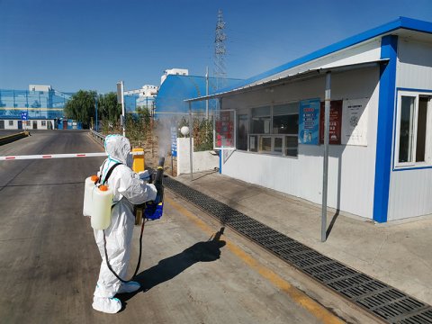 朱家峁煤矿全力以赴打好岁末年初疫情防控攻坚战