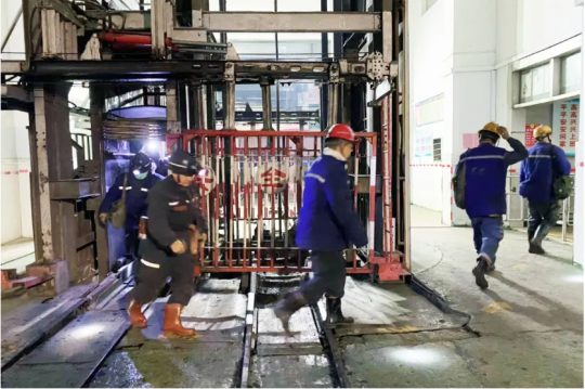 运河煤矿组织开展矿井瓦斯事故应急演练