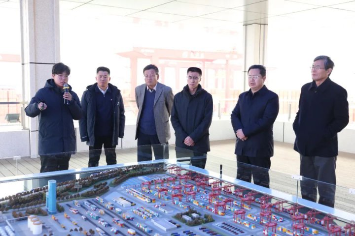 中国绿发客人到济宁能源参观交流