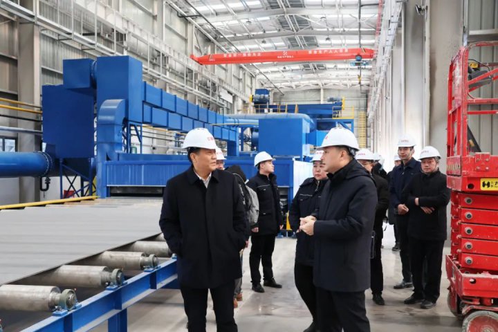 张广宇到新能船业调研指导工作