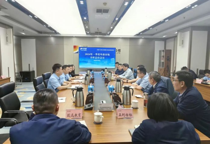 济宁能源集团组织召开一季度外部市场分析总结会议