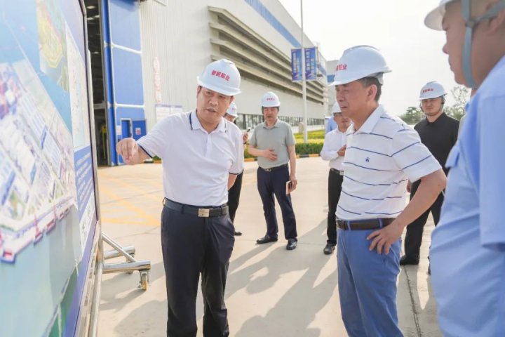 旭阳集团客人到访济宁能源集团参观调研